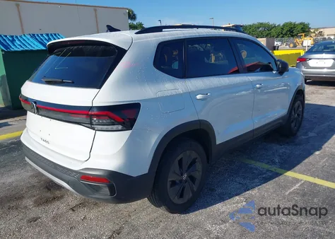 2025 Volkswagen Taos 1.5T S z USA, uszkodzony, nr VIN 3VV5C7B2XSM013800